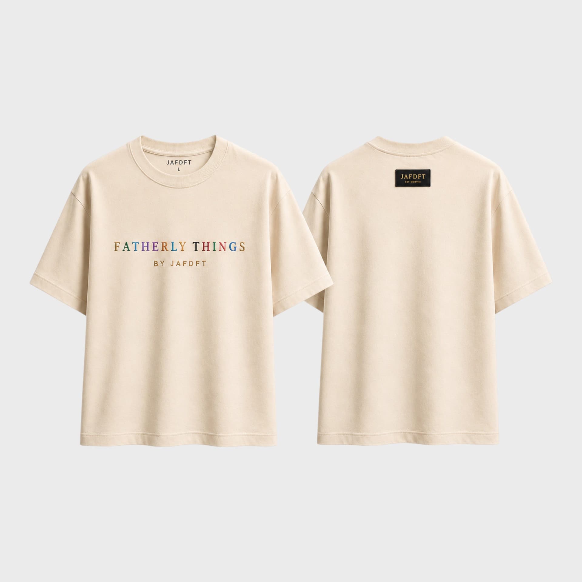 FATHERLY THINGS Tee — Front & Back