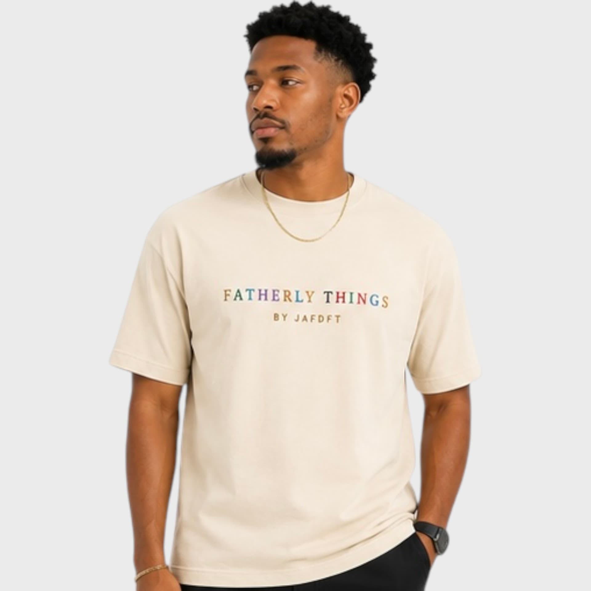 FATHERLY THINGS Tee — On Model