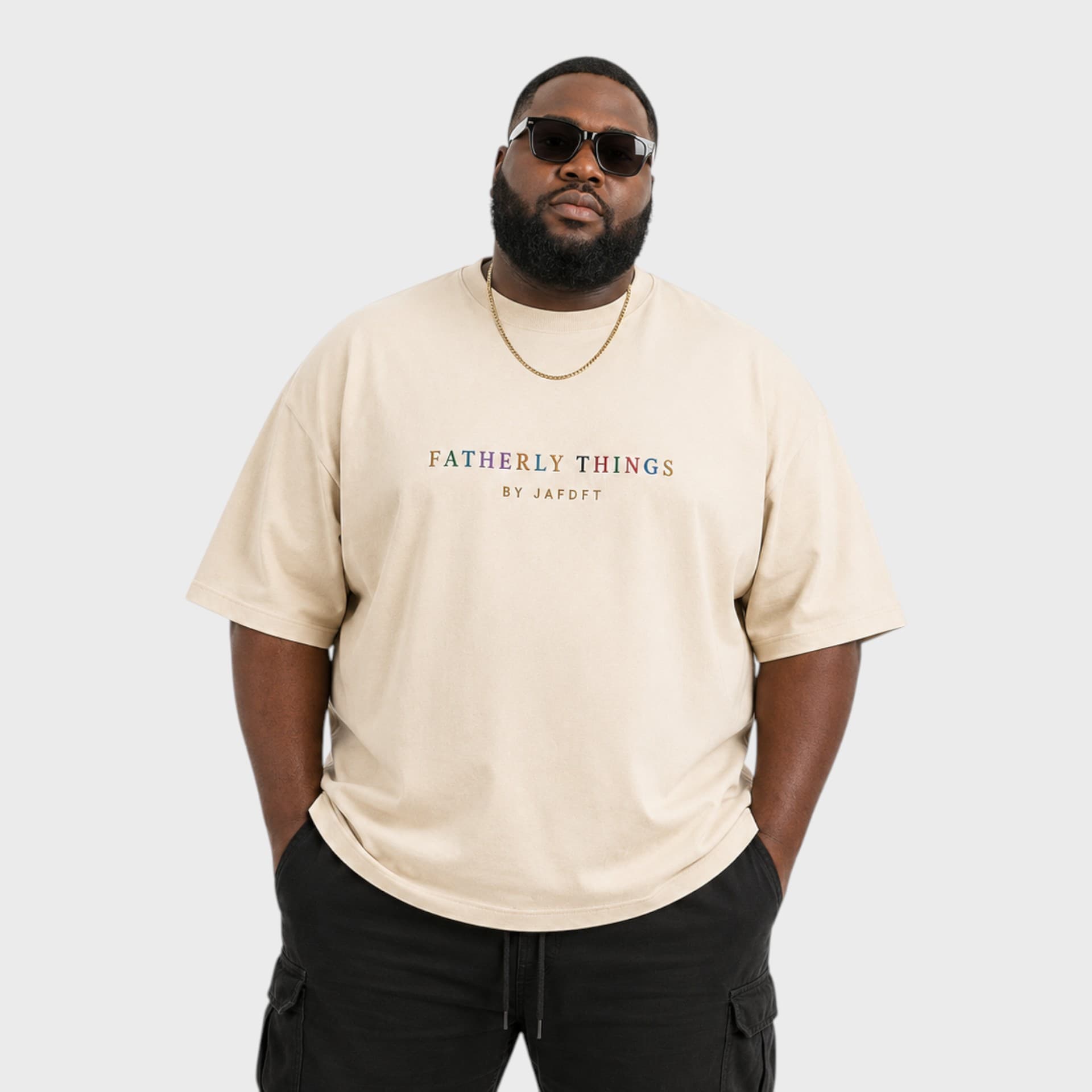 FATHERLY THINGS Tee — On Model